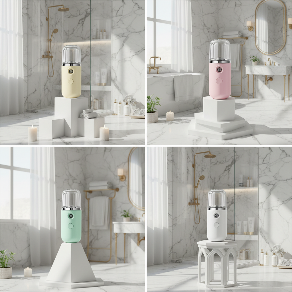 Glo On-the-Go Fine Mist Spray Bottle